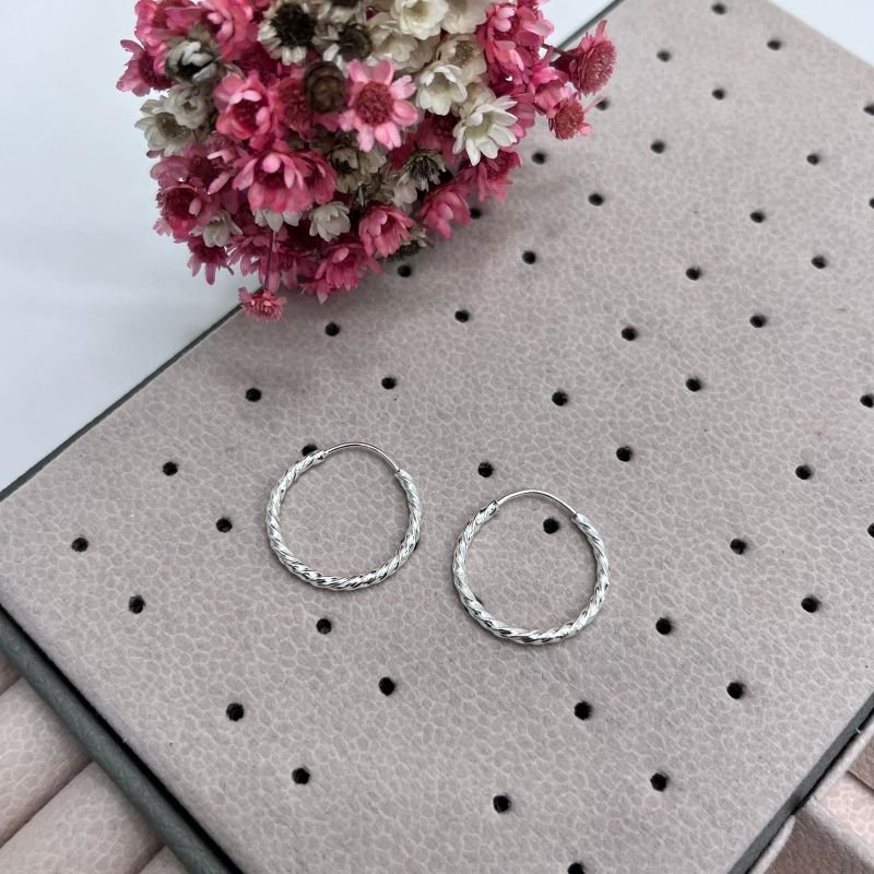 Argola 18mm Fio Torcido 1.7mm