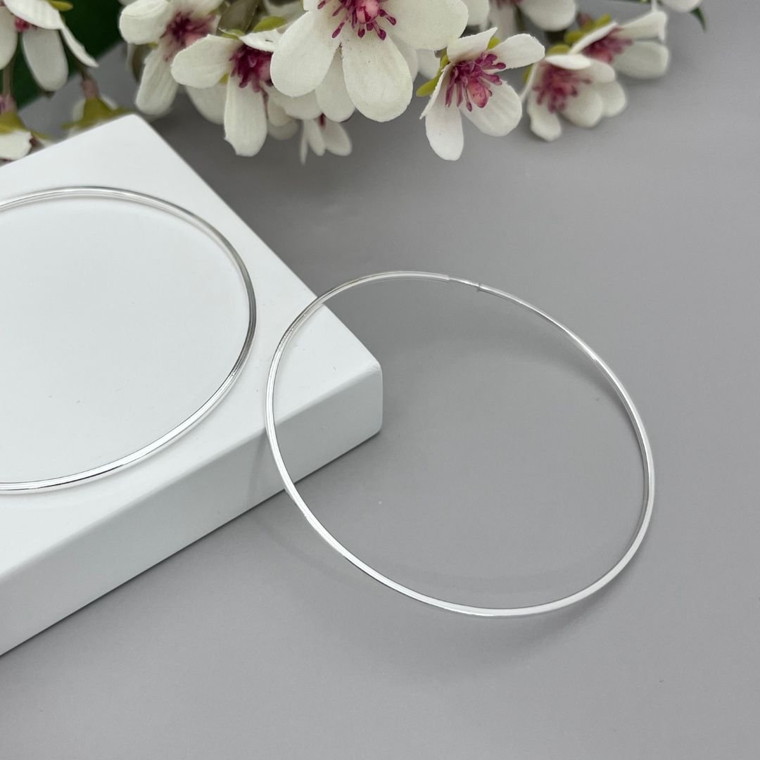 Argola Redonda Fio 1.3mm - Escolha o tamanho