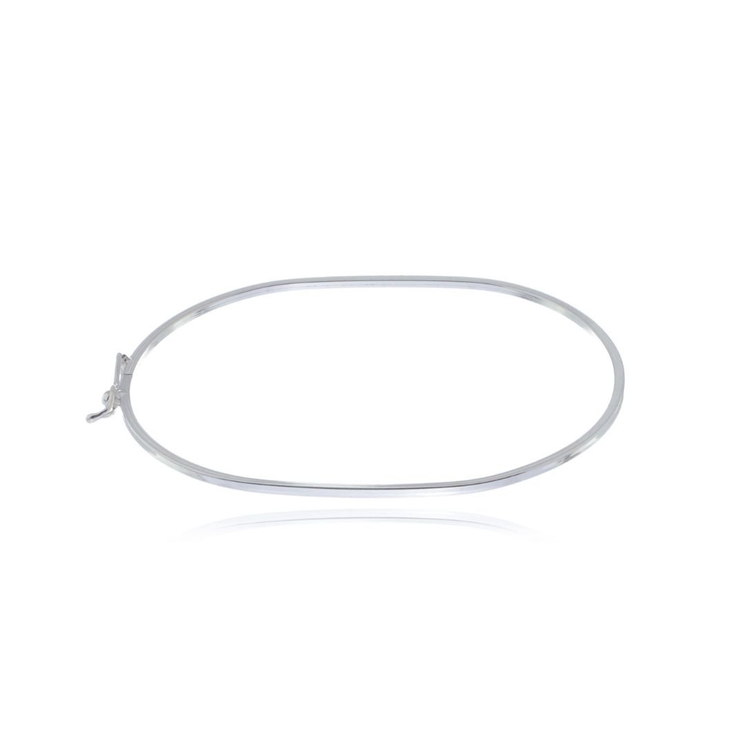 Bracelete Fio Quadrado Prata 925 1.5mm | Joia Essencial para Revenda