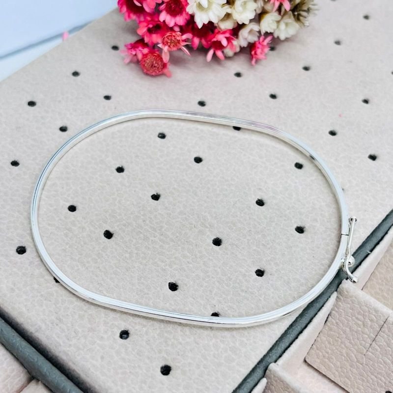 Bracelete Fio Quadrado Prata 925 1.5mm | Joia Essencial para Revenda