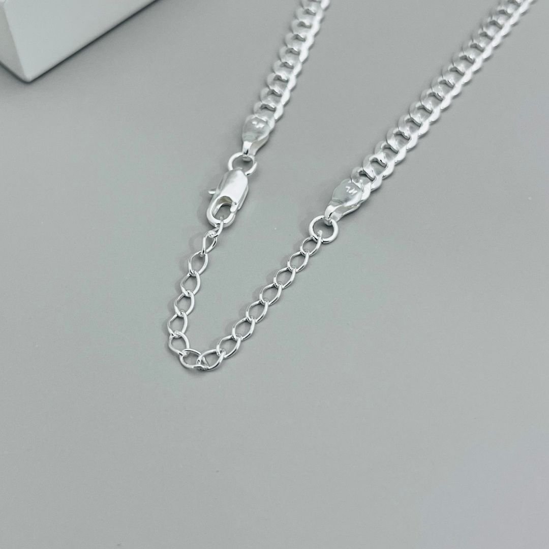 Choker Grumet Prata 925 5mm 40cm + Extensor | Força, Sofisticação e Lucro Atacado